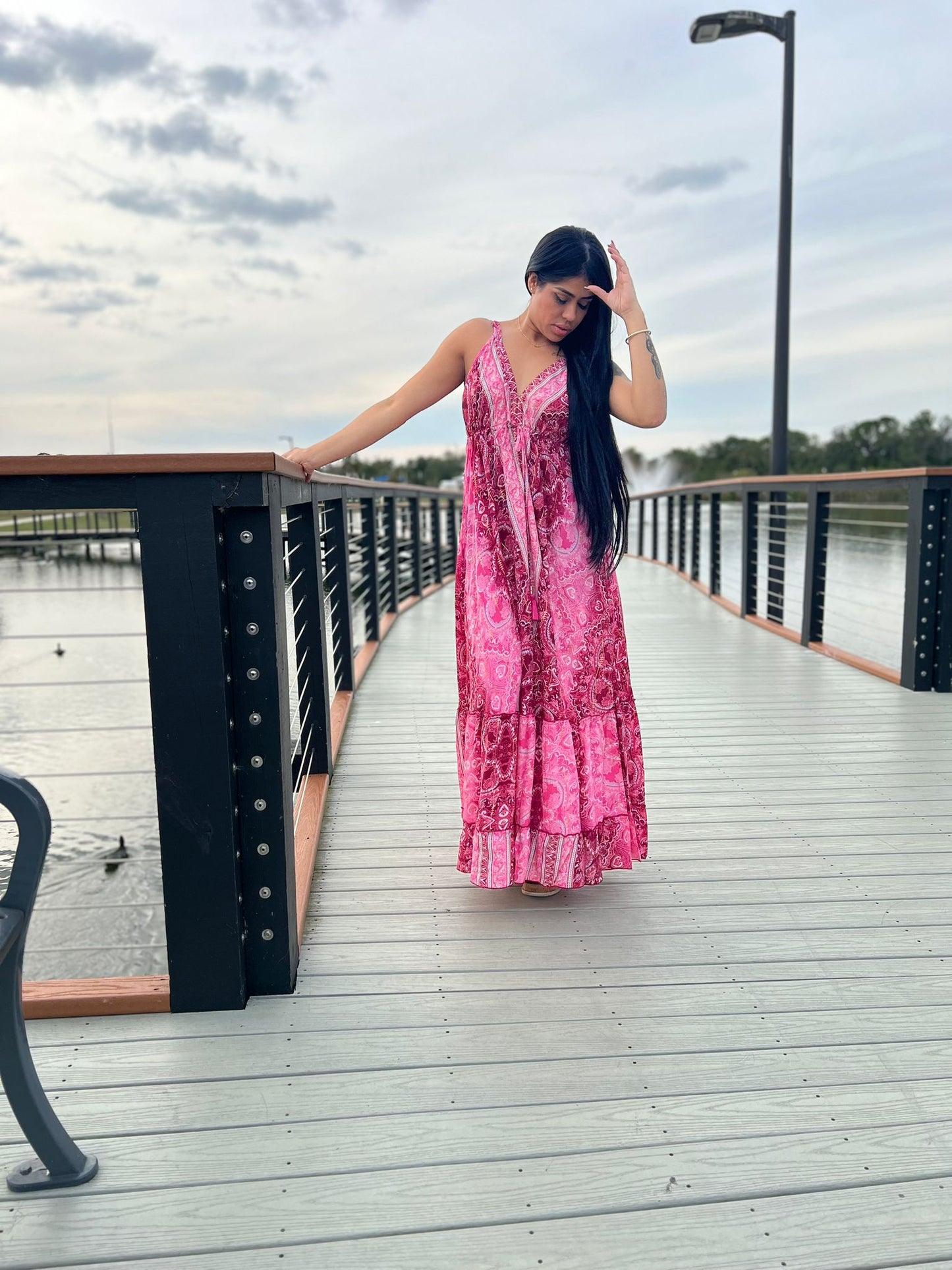 Long Boho Dress