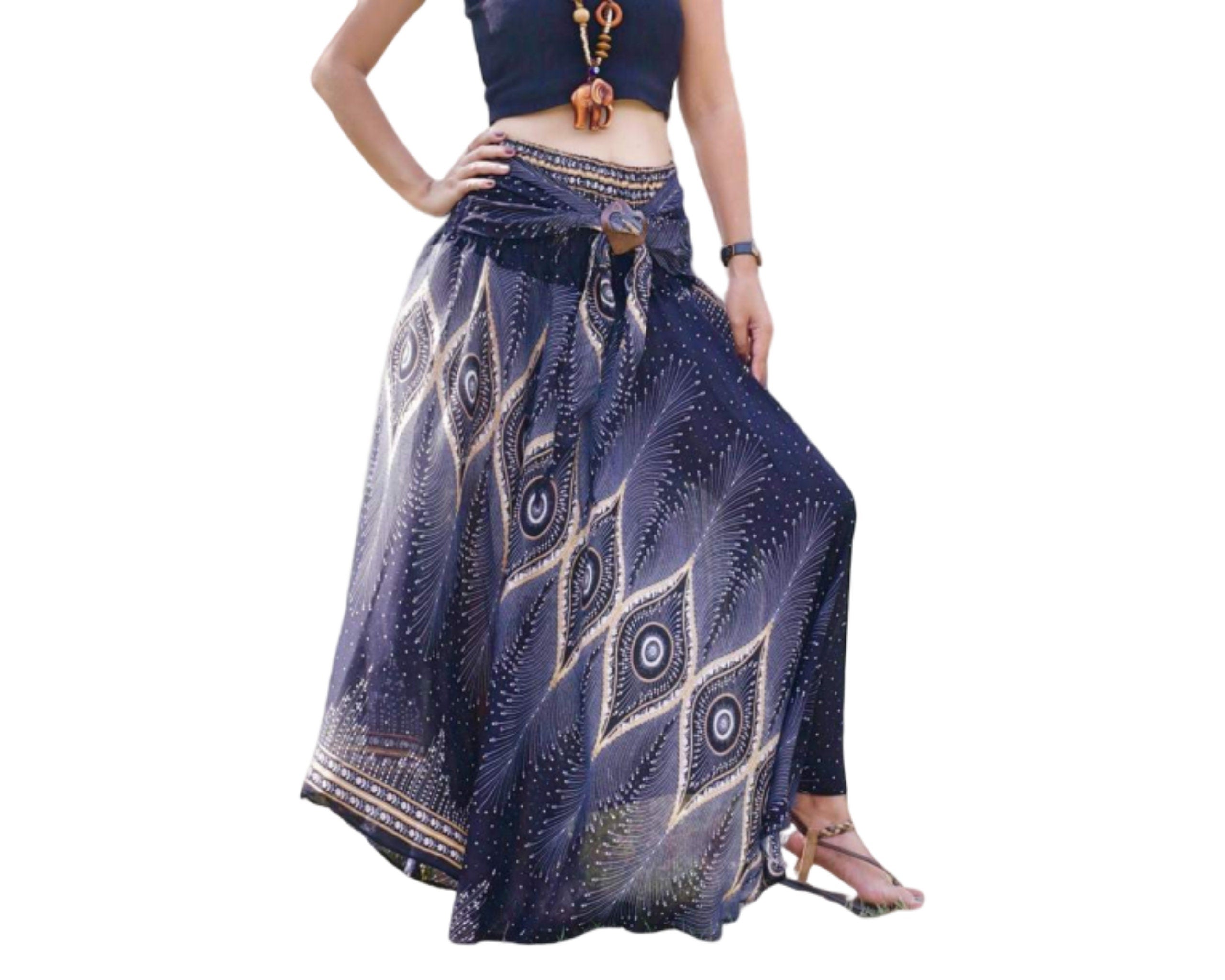 Boho Skirt, Hippie Skirt, Gypsy Skirt, Comfy Skirt, Festival Skirt, Fe –  Foutaz