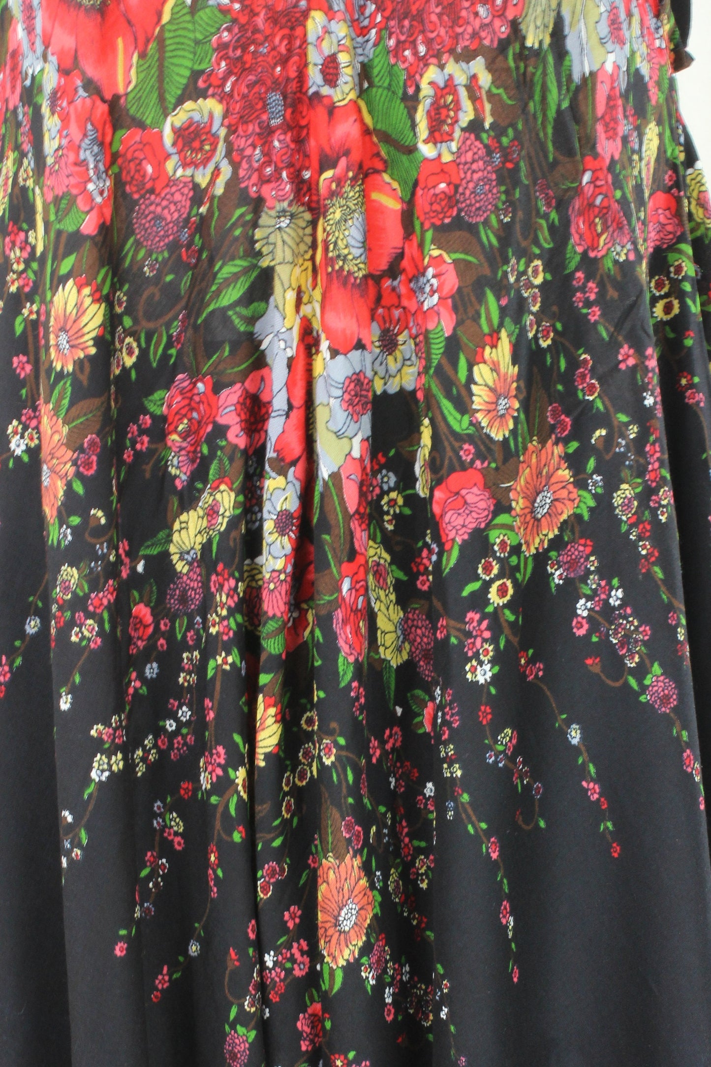 Harem Jumpsuit Floral hippie Wide Pants Jumpsuit, bohemian dress