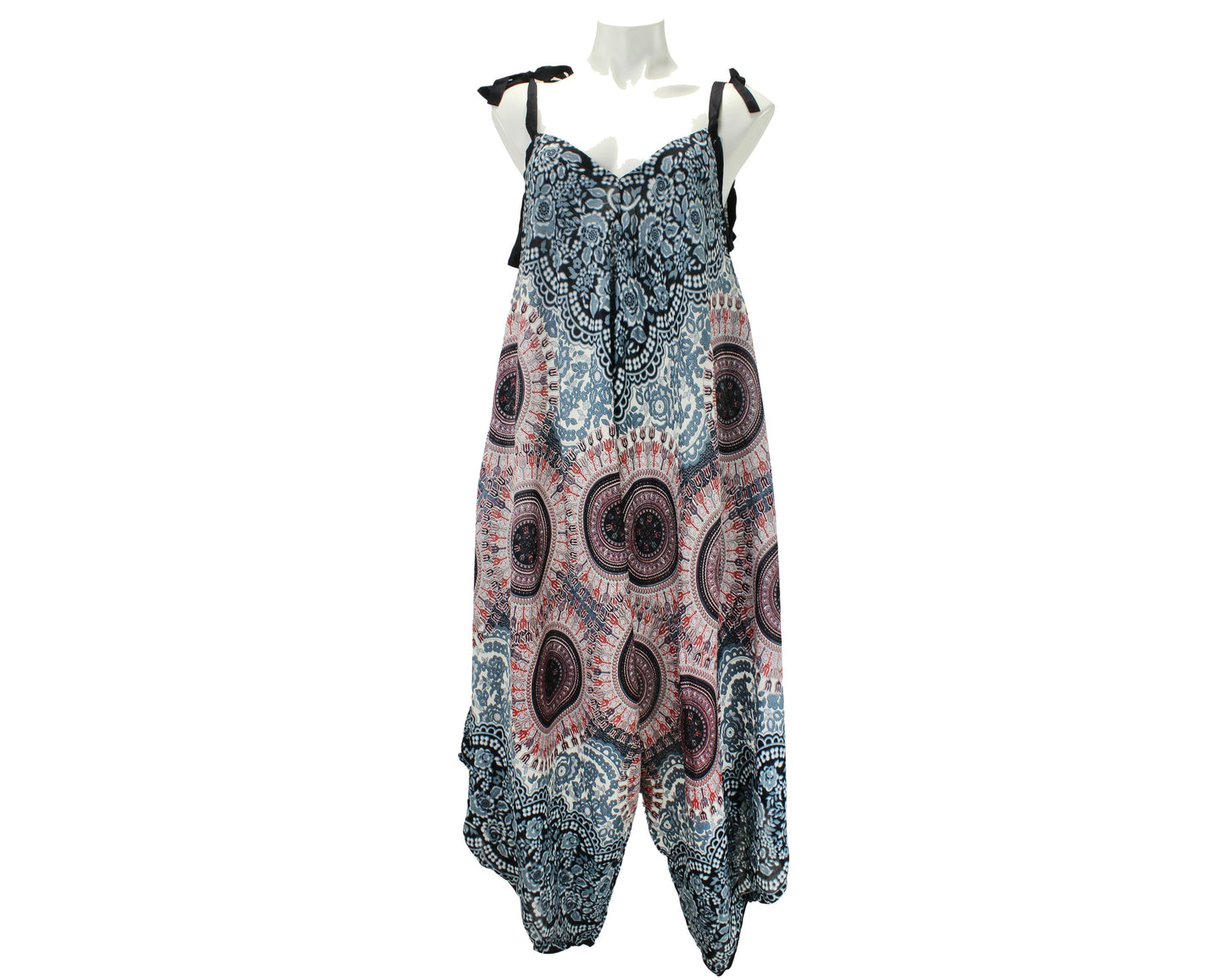 Hippie Jumpsuit Bohemian Pants Hippie Boho Jumpsuit Women Loose Jumpsuit wide leg Boho Festival Pants