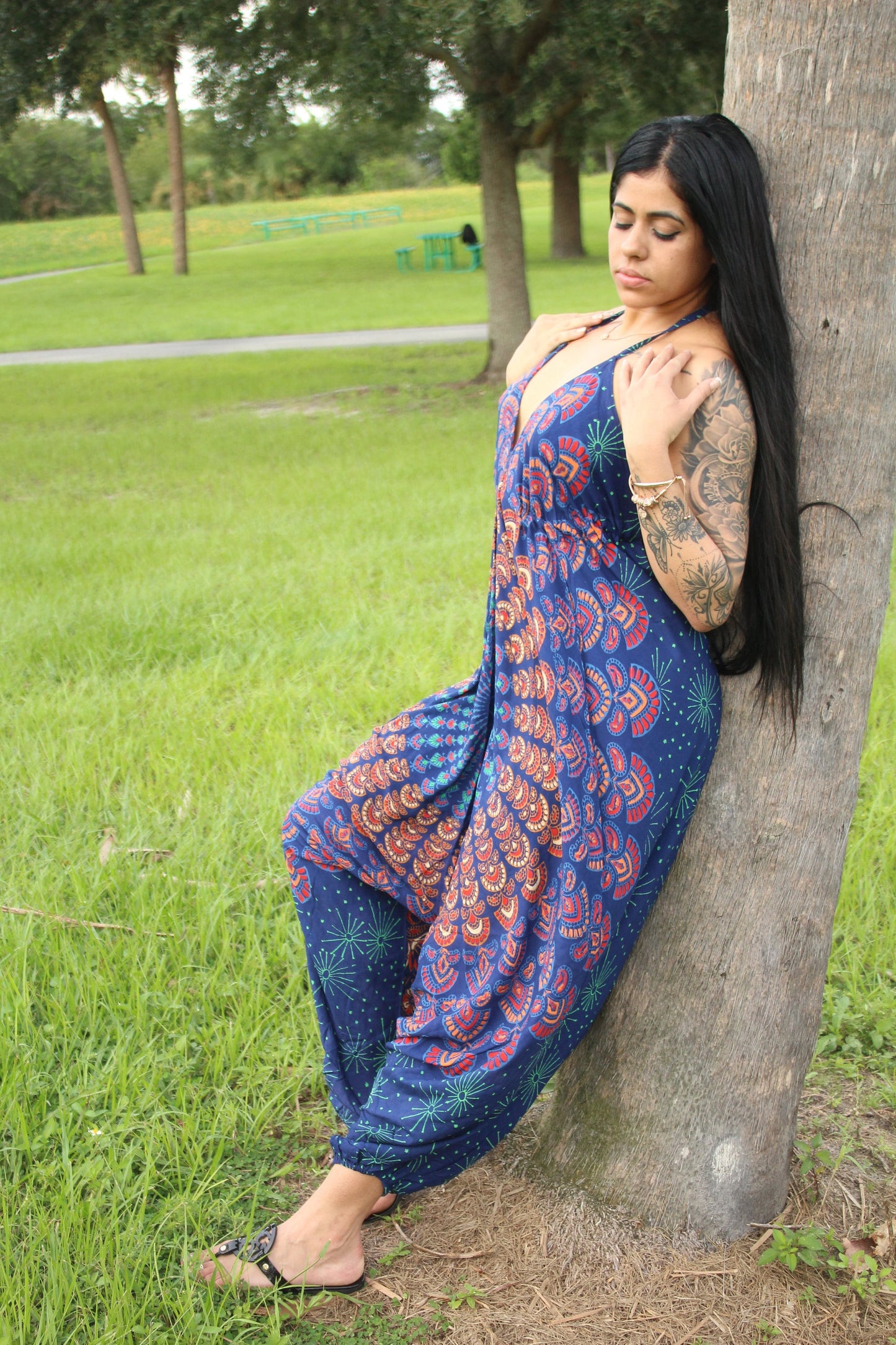 Jumpsuit woman, Hippie Romper, Harem jumpsuit, Woman boho clothing, Mandalas Jumpsuit , Boho festival pants, Gift for her