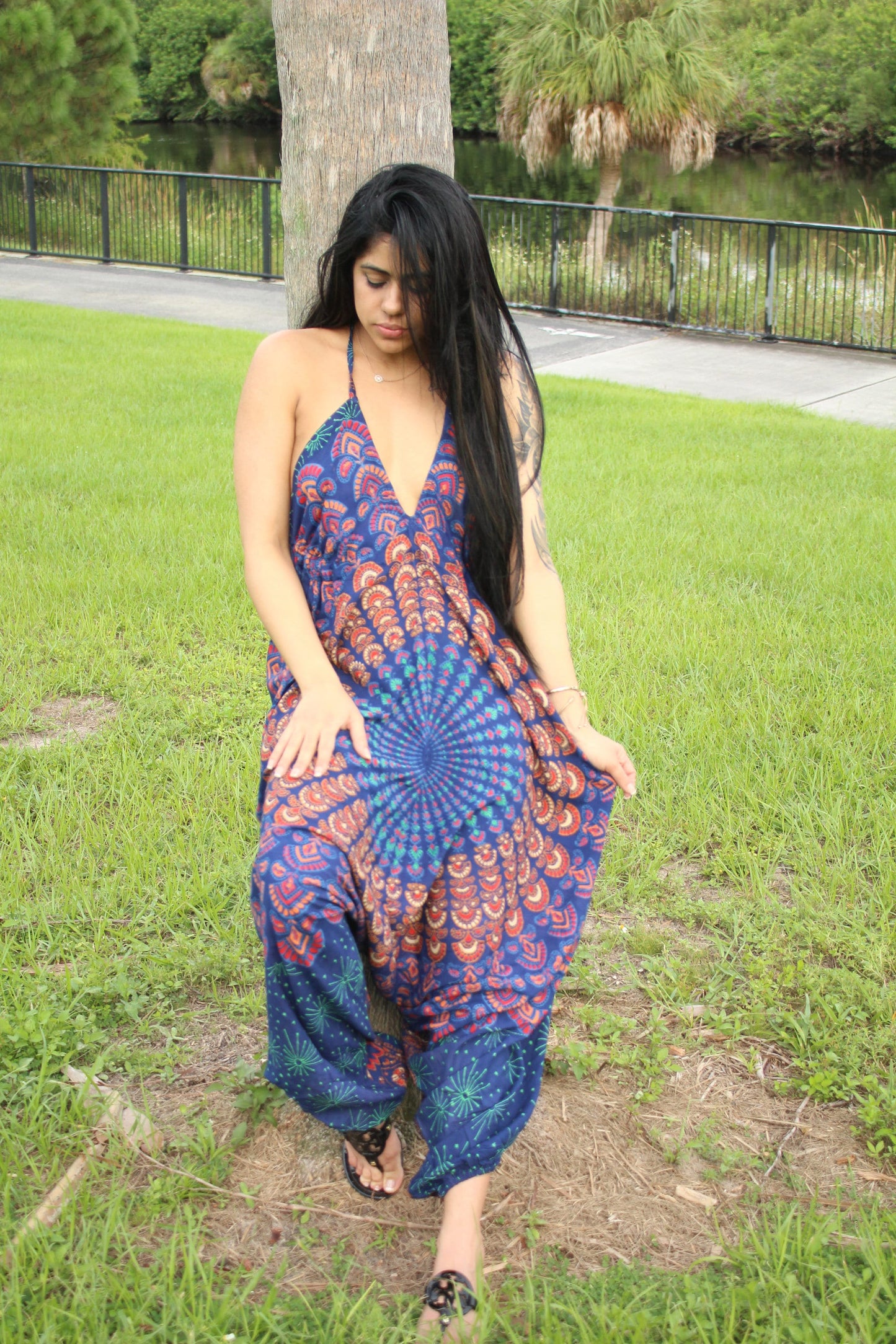 Jumpsuit woman, Hippie Romper, Harem jumpsuit, Woman boho clothing, Mandalas Jumpsuit , Boho festival pants, Gift for her