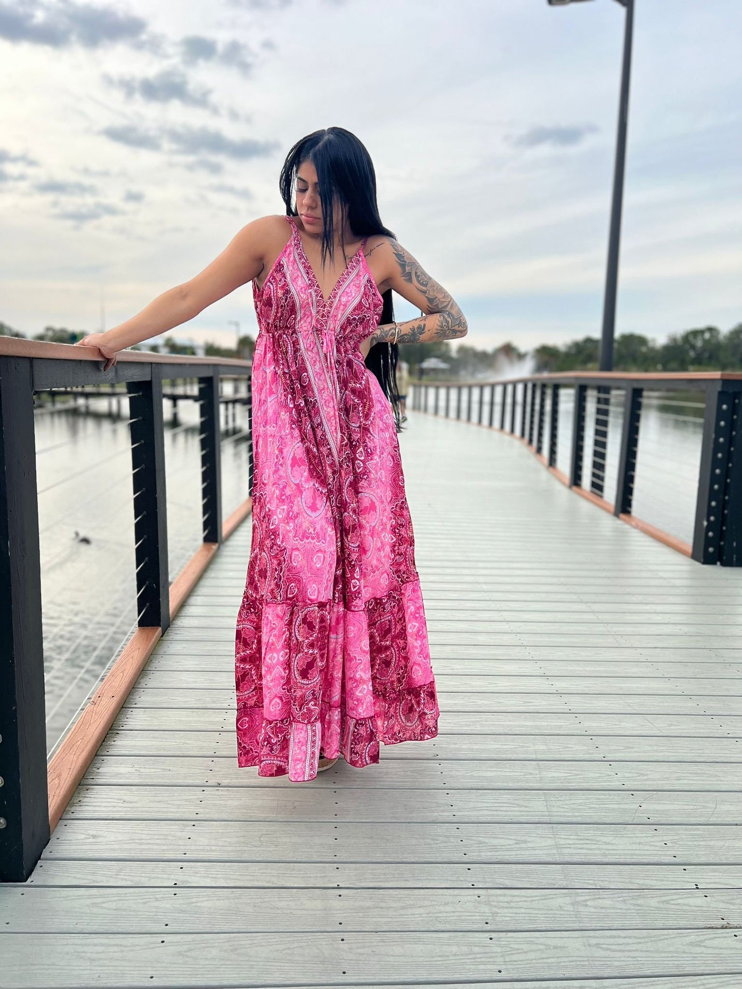 Bohemian Long Dress