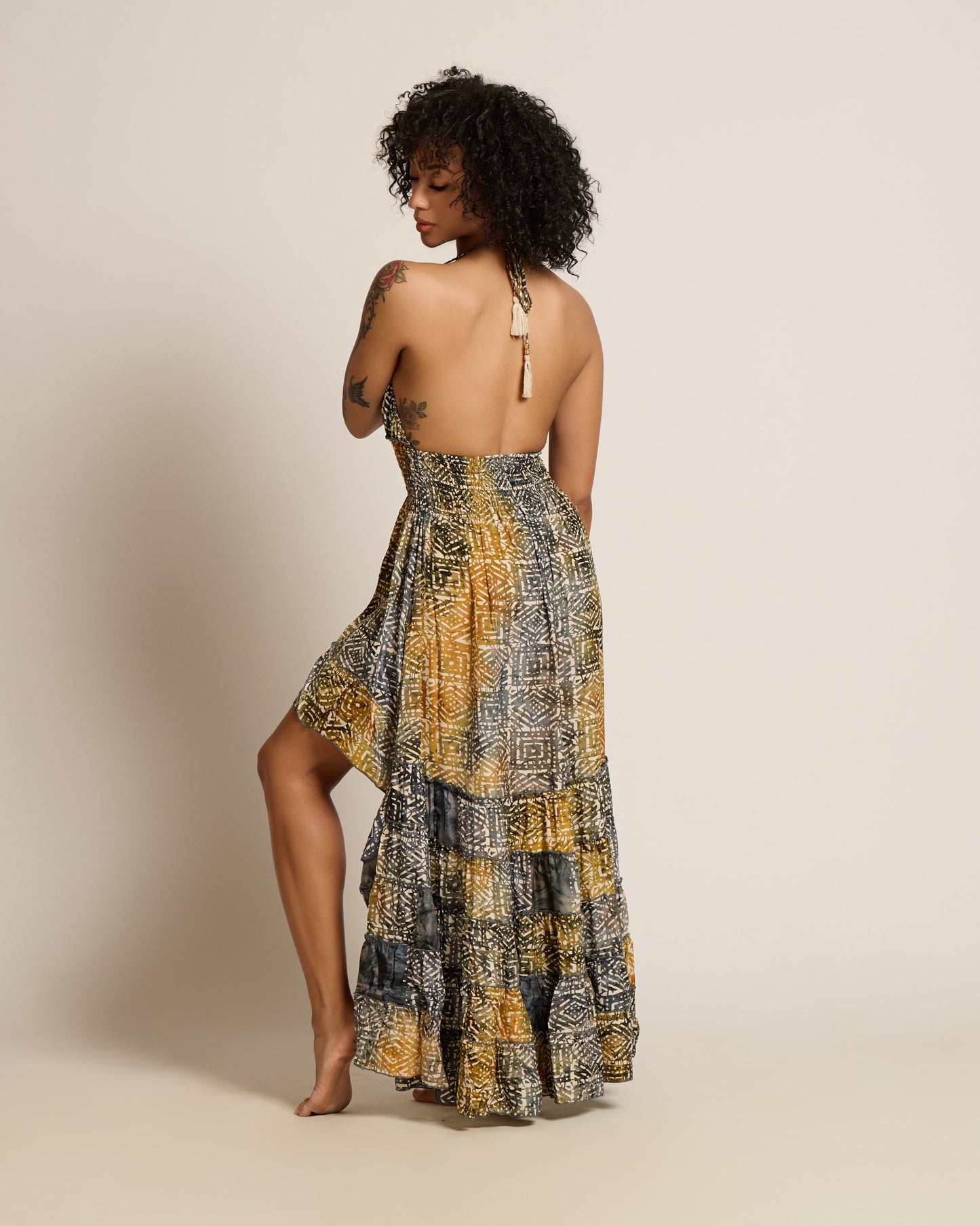 Bohemian High Low Dress