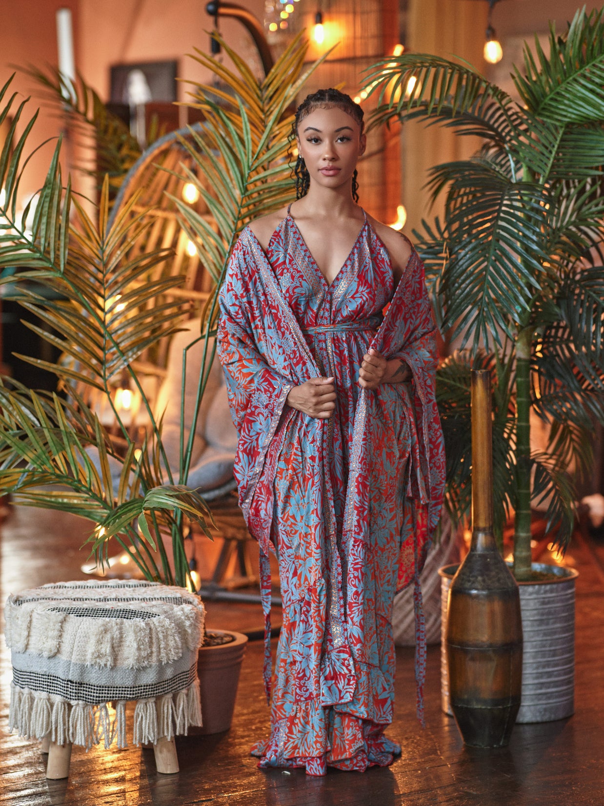 Kimono Dress Set