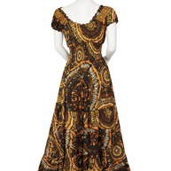 Boho Maxi Dress – Off-Shoulder Flowy Summer Dress