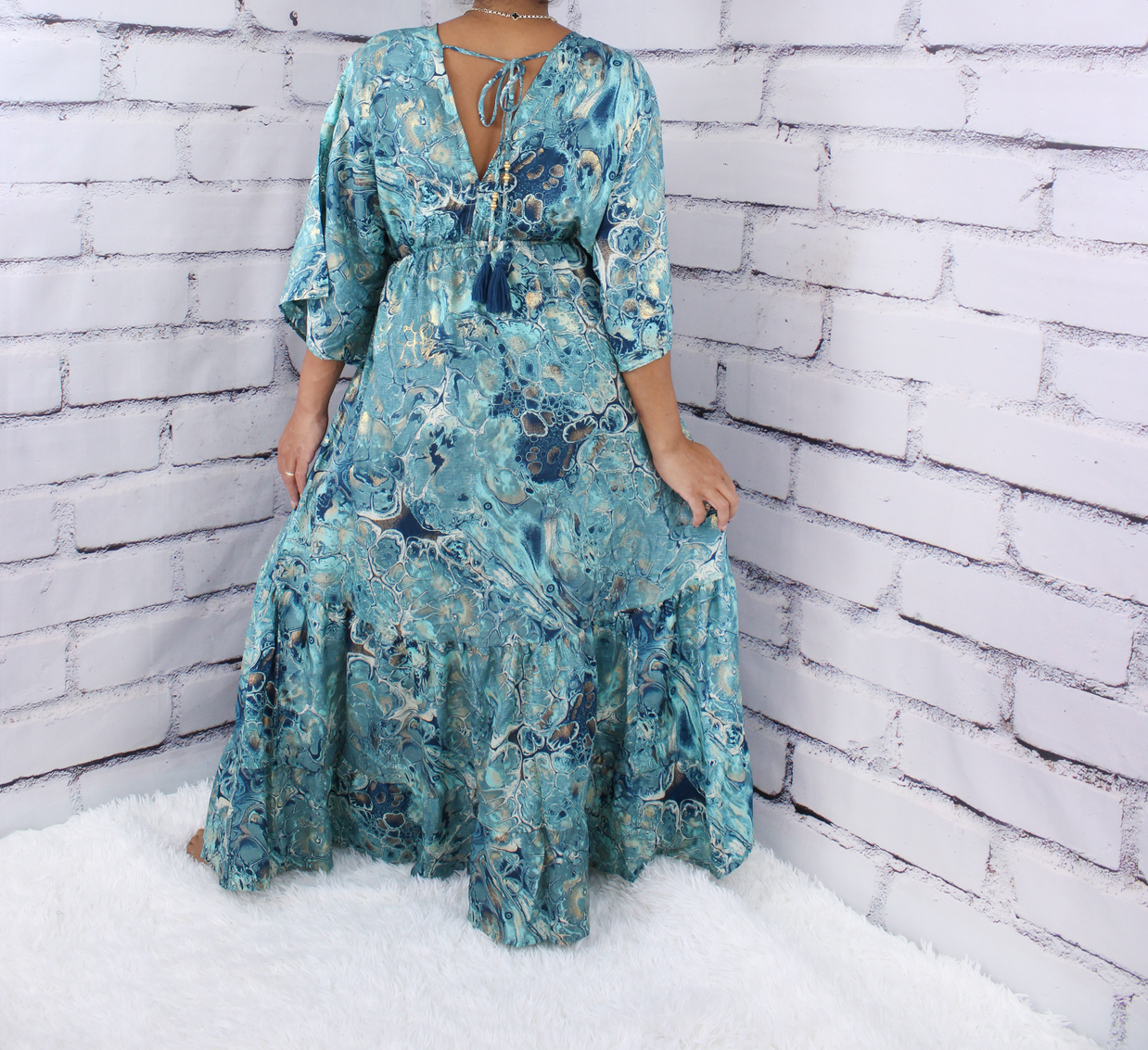 Boho Kaftan Dress