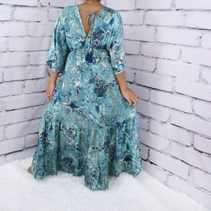 Boho Kaftan Dress