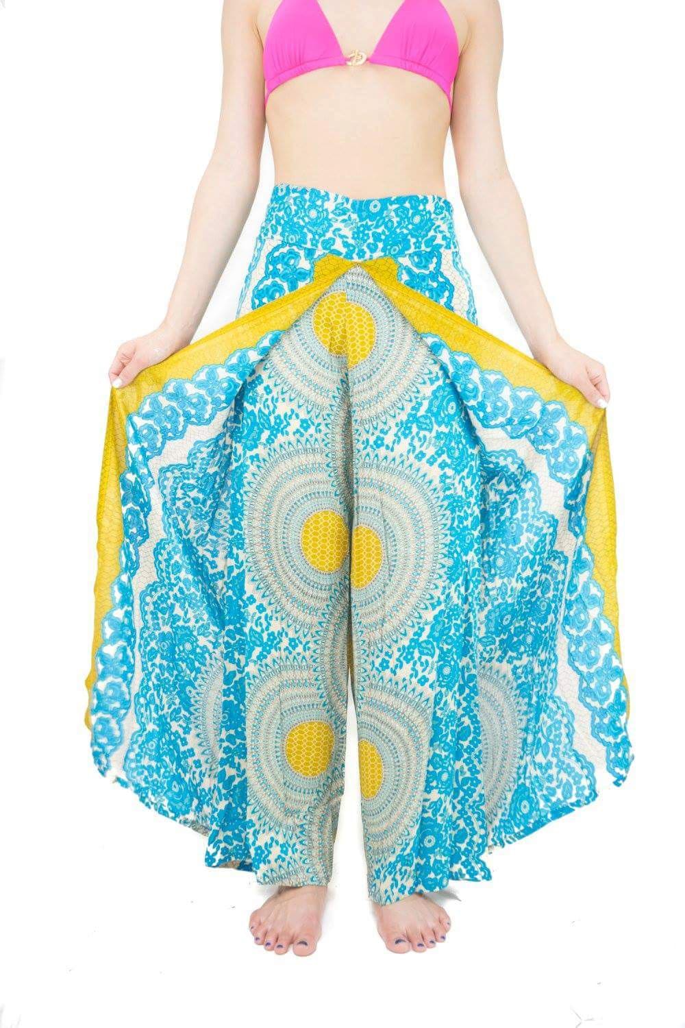Wrap pants/Boho Pants/Hippie pants/harem pants/yoga pants/Thai harem pants/flowy Pants,