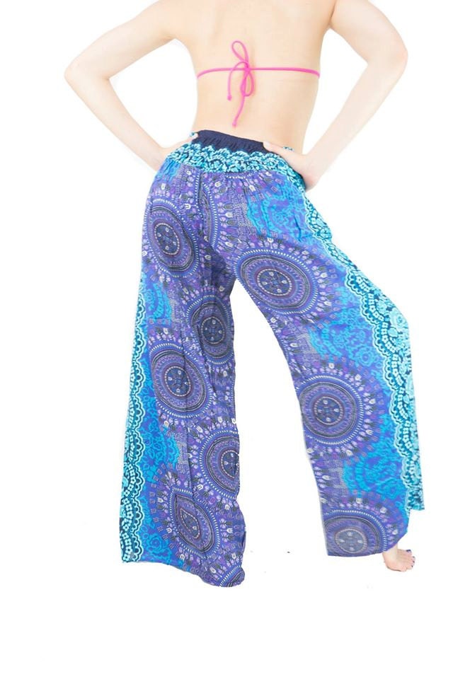 Wrap pants Women's Clothing Thai Harem Pants Comfy Yoga Pants Bohemian Clothing beach pants Open leg pants Hippie pants