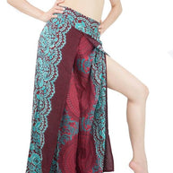 WRAP AROUND PANTS - Women Yoga Pants - Hippie Pants Women - Bohemian Trousers - Boho Pants - Women Pattern Pants