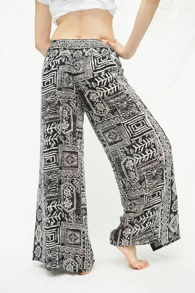 Wrap pants|Women Clothing|Thai Pants|Harem Pants|Comfy Pants|Yoga Pants|Bohemian Clothing|slit pants|beach pants|Open leg pants|Hippie pants