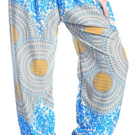 Wide leg Pants/Hippy Pants/Beach Bohemian Pants/Women's Thai Harem Pants/Yoga Harem Pants/Gypsy Pants/High Waist pants/Hippie Pants