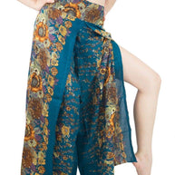 Wrap pants women,Wrap pants,Boho pants,Beach pants,hippie pants, vacation pants,Open Leg Pants,Free Shipping