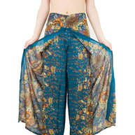 Wrap pants women,Wrap pants,Boho pants,Beach pants,hippie pants, vacation pants,Open Leg Pants,Free Shipping