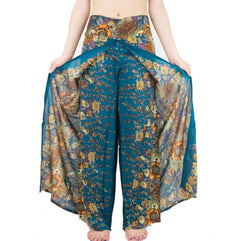 Wrap pants women,Wrap pants,Boho pants,Beach pants,hippie pants, vacation pants,Open Leg Pants,Free Shipping