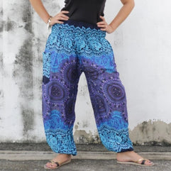 XL boho Pants Hippie Pants /Gypsy Harem Pants/Women boho Pants/Comfy Harem Pants with a Pocket/ beach boho pants/ yoga pants/harem pants