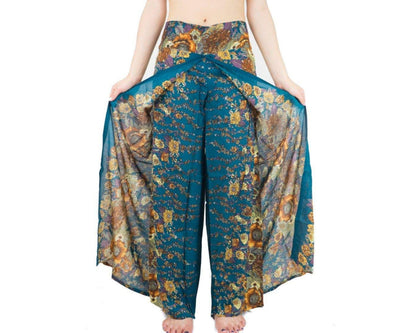 Travel pants Beach pants Hippie pants Comfy pants Wrap around pants Harem pants Womens dress pants Bohemian pants Boho pants Free Shipping