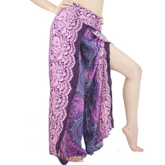 Wrap pants Boho comfy pants,hippie pants,vacation pants,Open Leg Pants,bohemian wrap around pants,boho open pants