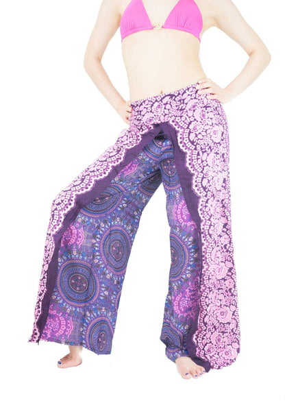 Wrap pants Boho comfy pants,hippie pants,vacation pants,Open Leg Pants,bohemian wrap around pants,boho open pants