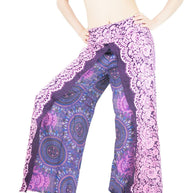 Wrap pants Boho comfy pants,hippie pants,vacation pants,Open Leg Pants,bohemian wrap around pants,boho open pants
