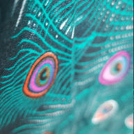 Peacock Boho skirt, Hippie Boho Skirt, Comfy Gypsy Skirt, Festival Skirts, Festival Clothing, Handmade Skirt, Boho Clothing, Hippie Clothing