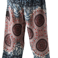 Boho Pants/Hippie Gypsy Pants/long yoga pants/Women's harem Pants/Comfy yoga Pants/Thai Harem Pants Pockets/One Size Fits Small to Large
