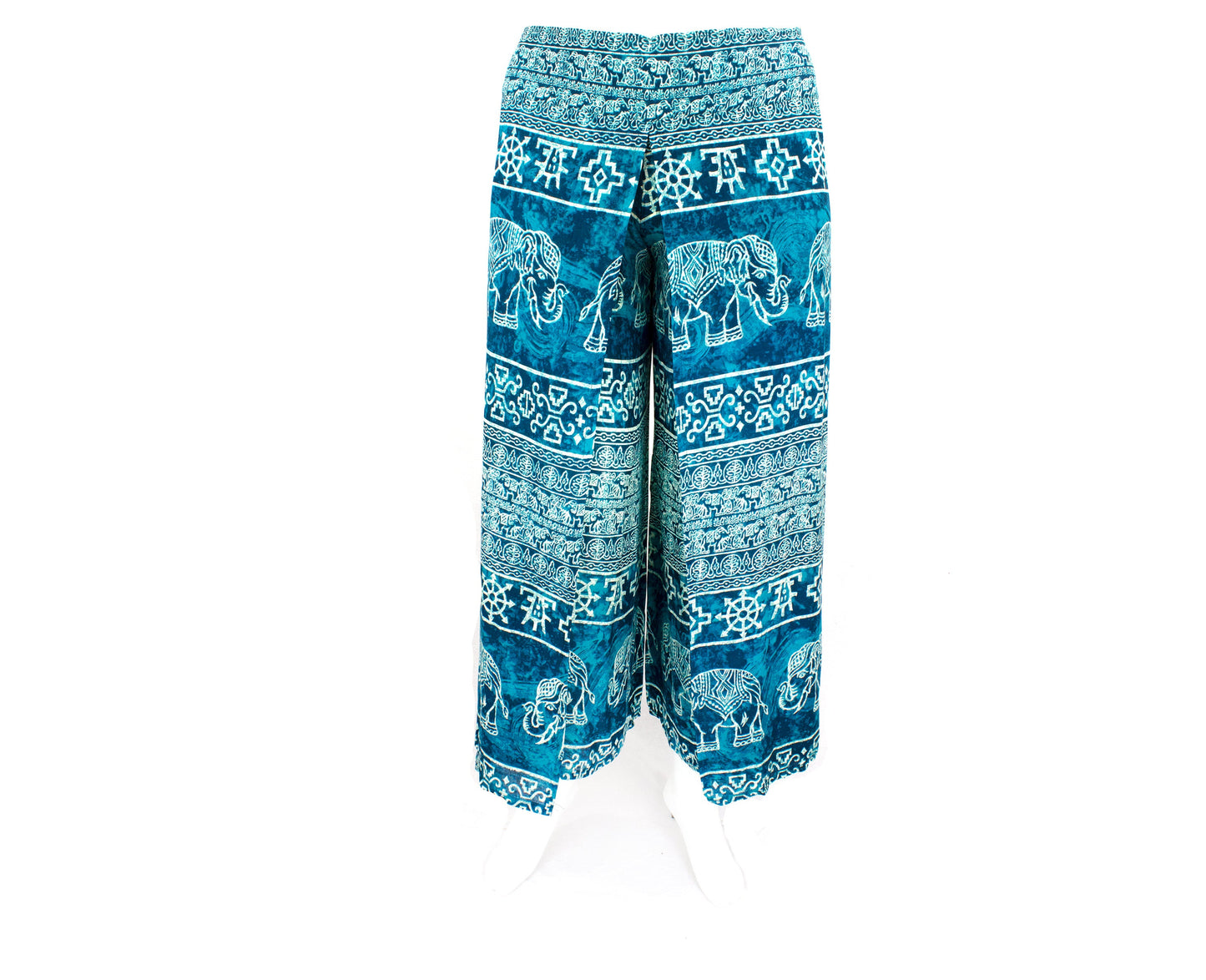 Plus Size  Boho Wrap pants,Beach pants,hippie vacation pants,Open Leg  comfy Pants,Elephant Palazzo pants