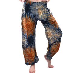 Boho Pants Tie Dye Gypsy Pants  Harem Pants Women Hippie Pants Comfy Harem with Pocket