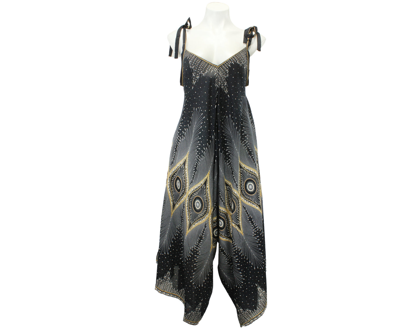 Wide Leg Harem Jumpsuit with pockets,Gypsy dress Bohemian pants,boho jumpsuit Women Loose fit dress,Women overall,Festival women jumpsuit