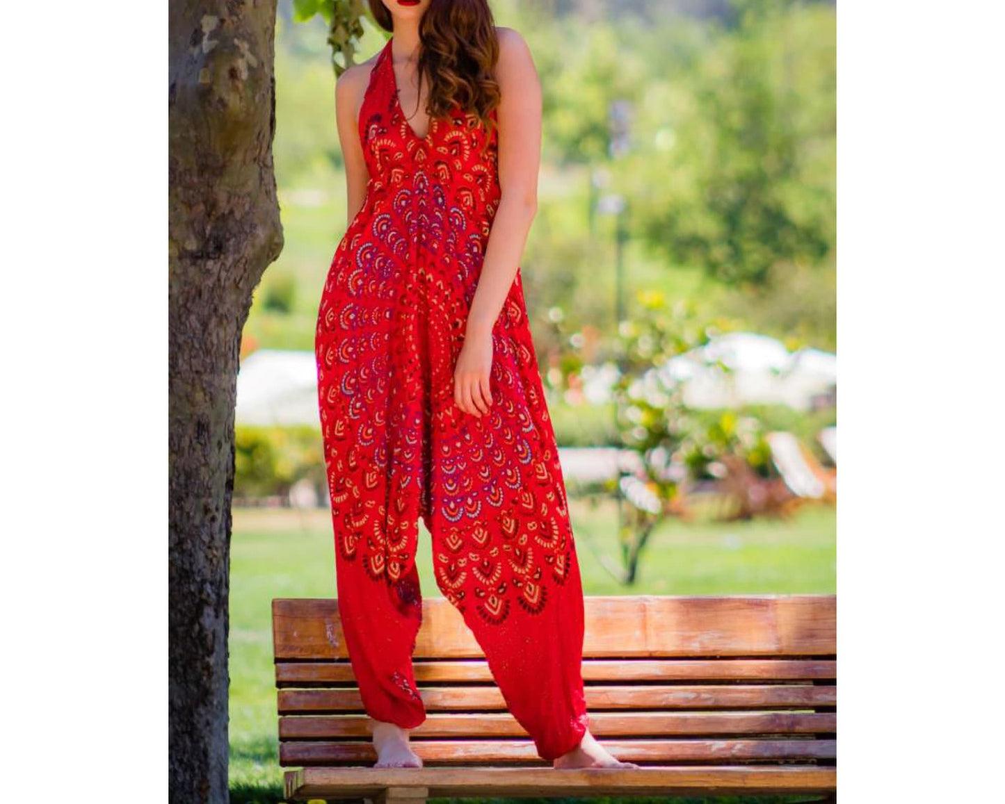 One Size Romper,Bohemian clothing,Jumpsuit,Festival romper,boho clothing,Hippie romper, Comfy pants, Free Shipping