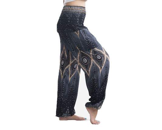 Bohemian Yoga Pants Harem Pants Hippie Pants Boho Clothes Tie Dye High waisted Pants