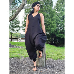 Boho Romper size S/M, Bohemian clothing, Jumpsuit, Festival romper, boho clothing, Hippie romper, Comfy pants