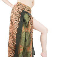 Boho Wrap pants ,Beach bohemian pants,vacation pants,Open Leg comfy Pants, wrap around pants, travel pants