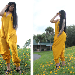 Hippie Romper, Bohemian Jumpsuit, Jumpsuit, Festival boho clothing, Gypsy romper, Comfy pants, Harem Pants, Party Dress, Beach Cover up