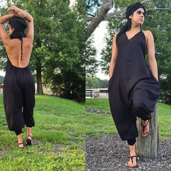 Hippie Romper, Bohemian Jumpsuit, Jumpsuit, Festival boho clothing, Gypsy romper, Comfy pants, Harem Pants, Party Dress, Beach Cover up