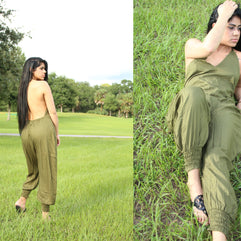 Hippie Romper, Bohemian Jumpsuit, Jumpsuit, Festival boho clothing, Gypsy romper, Comfy pants, Harem Pants, Party Dress, Beach Cover up
