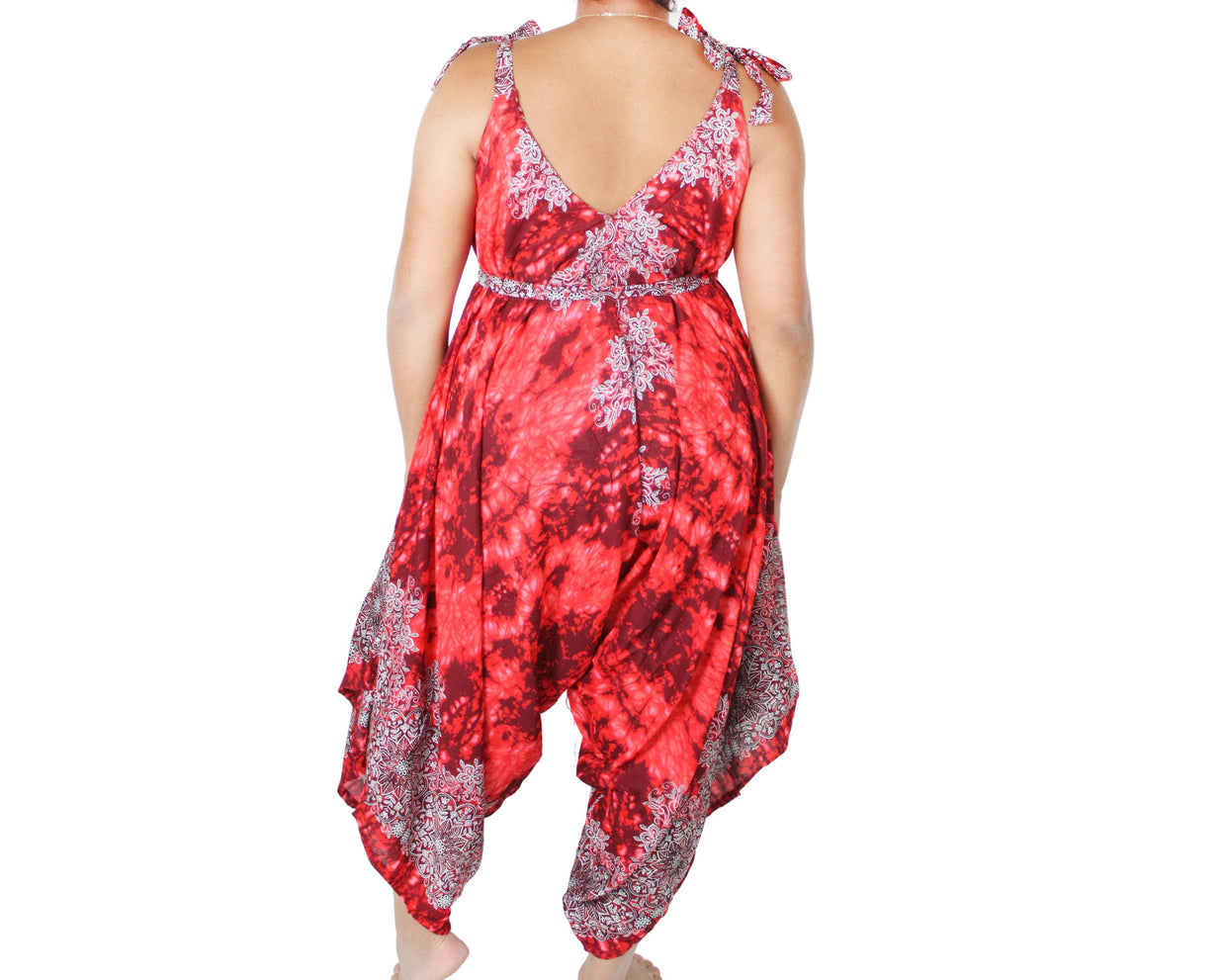 Festival Clothing, Loose Harem Jumpsuit, Wide Leg Jumpsuit, Yoga Romper, Summer Overall, Boho Jumpsuit, Maternity,  Gypsy Pants, Boho Romper