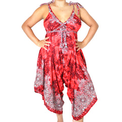 Festival Clothing, Loose Harem Jumpsuit, Wide Leg Jumpsuit, Yoga Romper, Summer Overall, Boho Jumpsuit, Maternity,  Gypsy Pants, Boho Romper