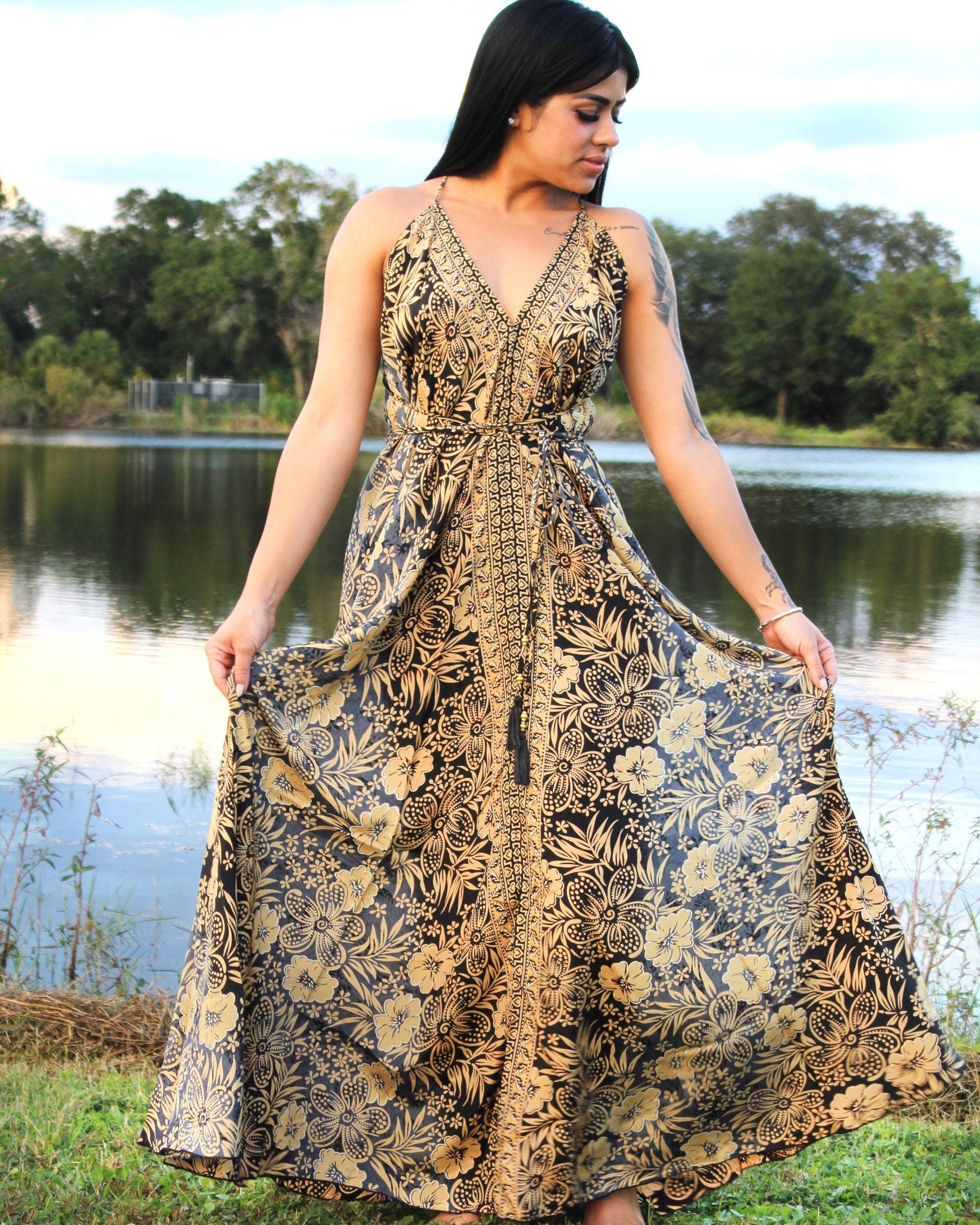 Maxi Boho Dress – Foutaz