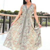 Green Boh Dress