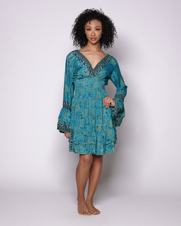 Bohemian Short dress, Party Dress, Cute Mini Dress