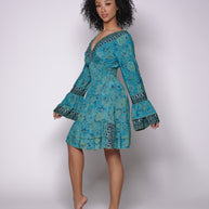 Bohemian Short dress, Party Dress, Cute Mini Dress
