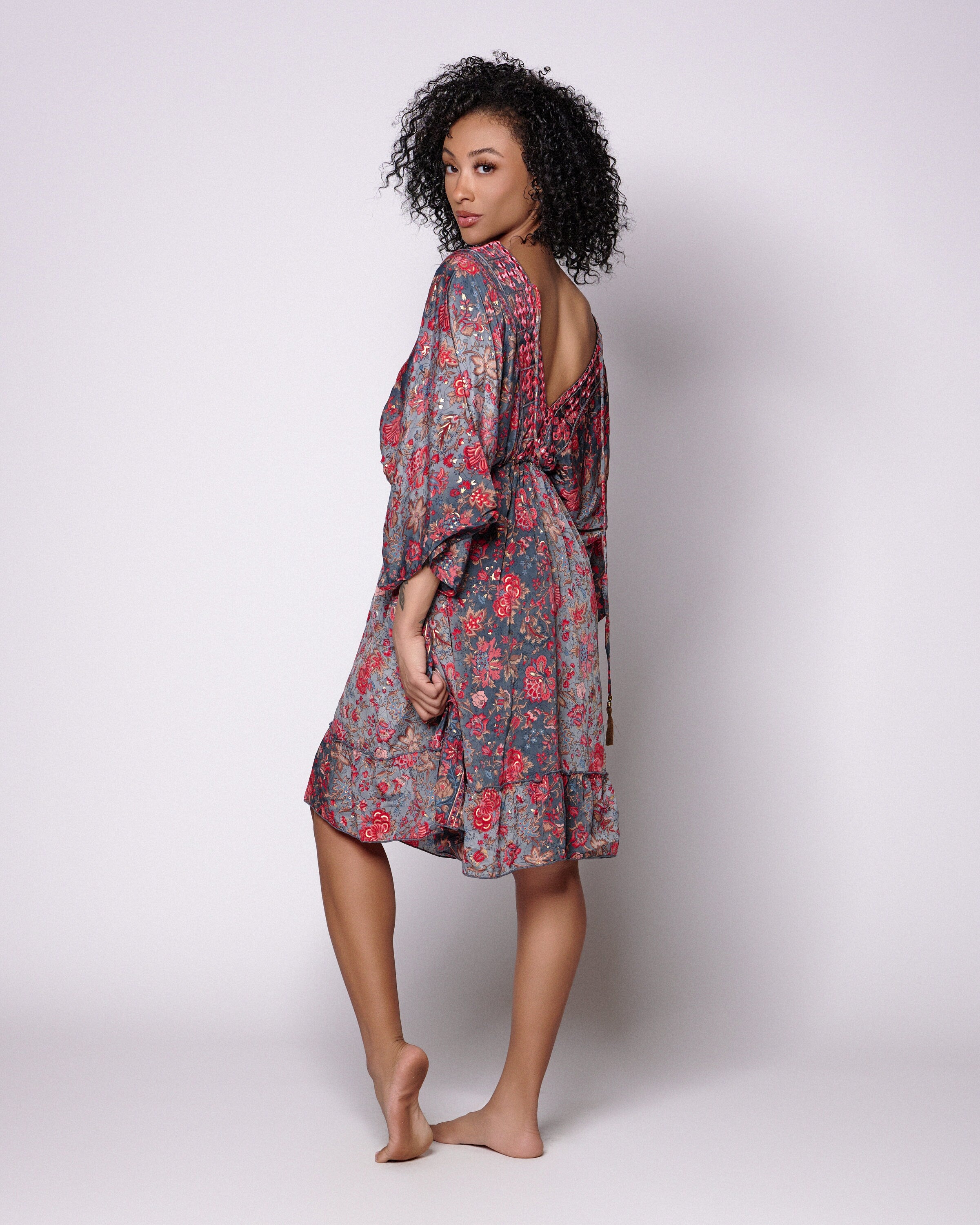Kaftan Bohemian Dress, Vacation wear