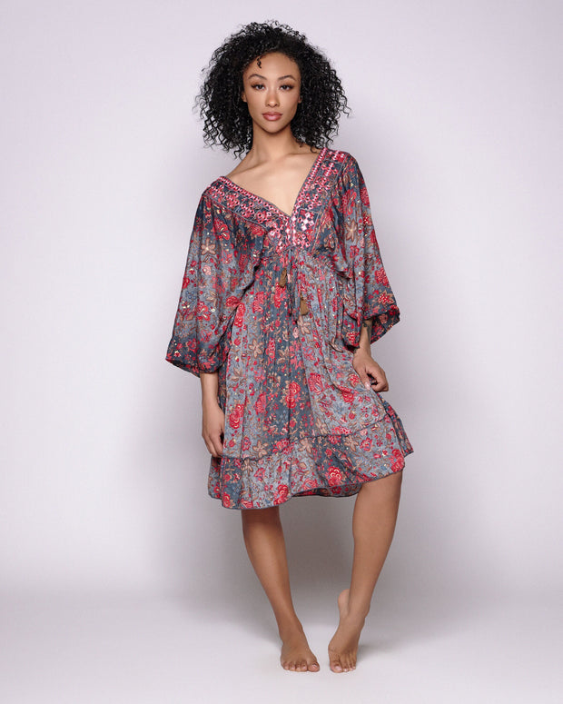 Kaftan Bohemian Dress, Vacation wear
