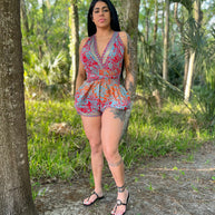 Bohemian Romper, Summer outfit, Festival clothing