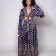 Boho Pants Top Set