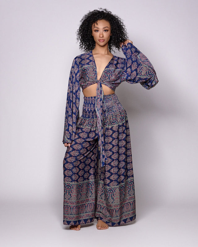 Boho Pants Top Set