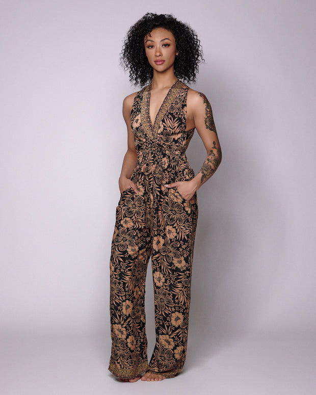 Boho Jumpsuit With Pockets