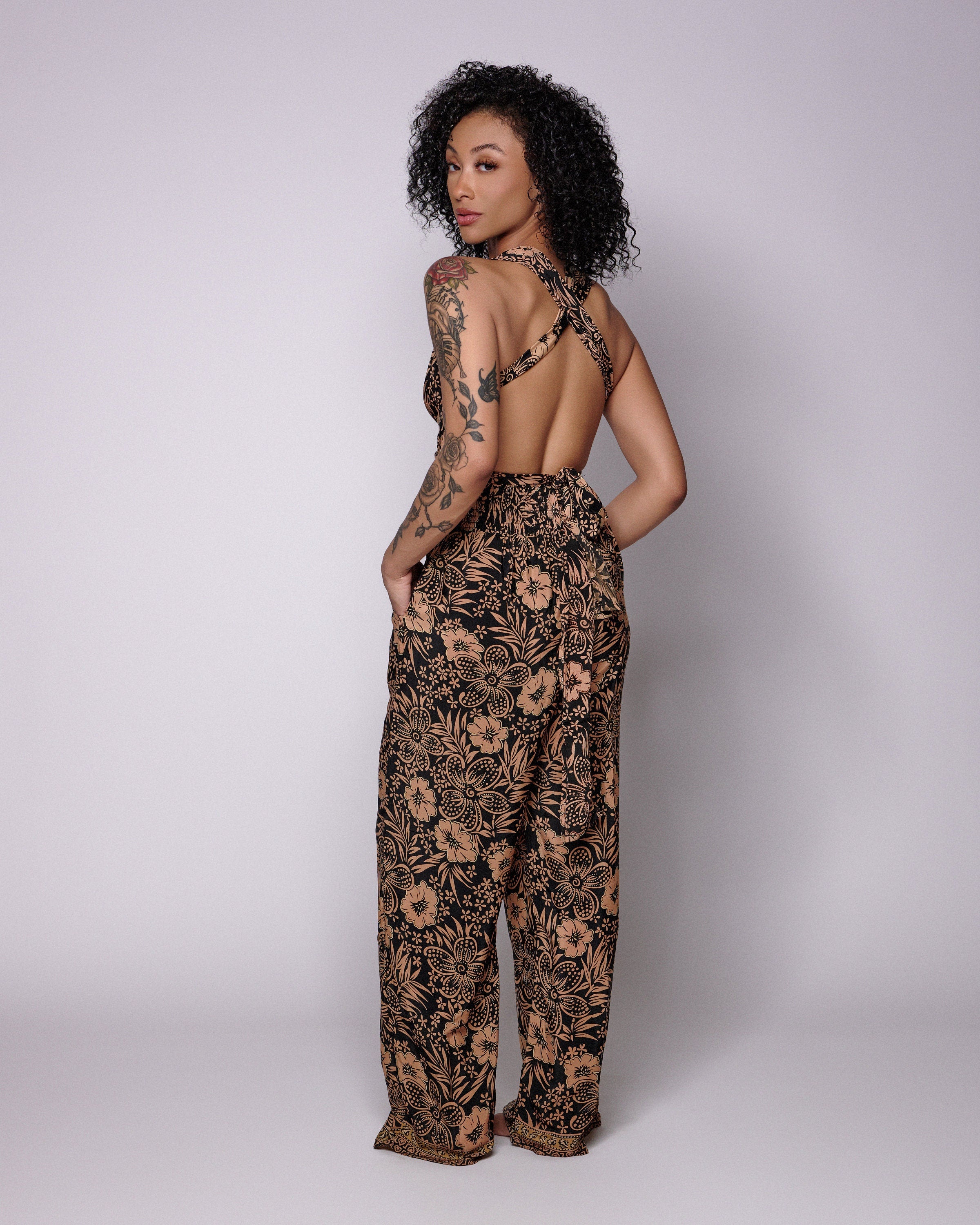 Boho Jumpsuit With Pockets